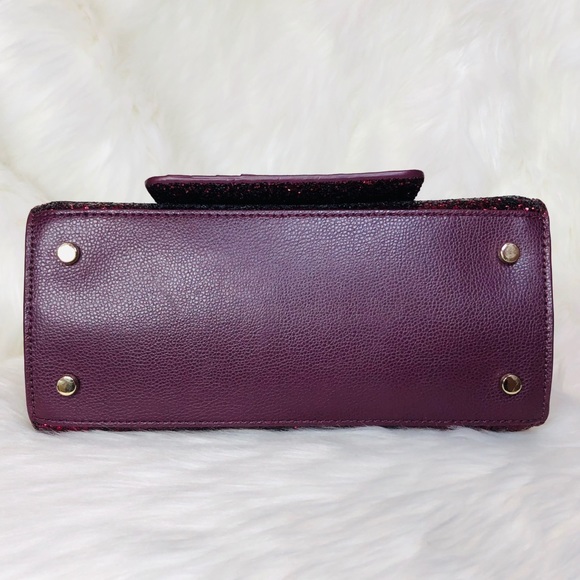 Kate Spade Mini Reiley Glitter Satchel Wallet Set - Picture 5 of 8